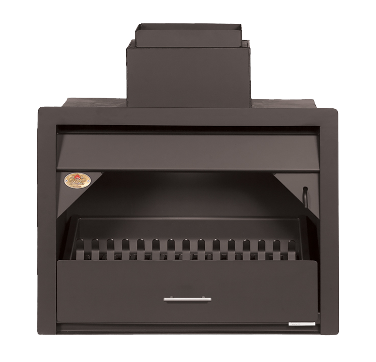 Single sided shallow Built-in Fireplace