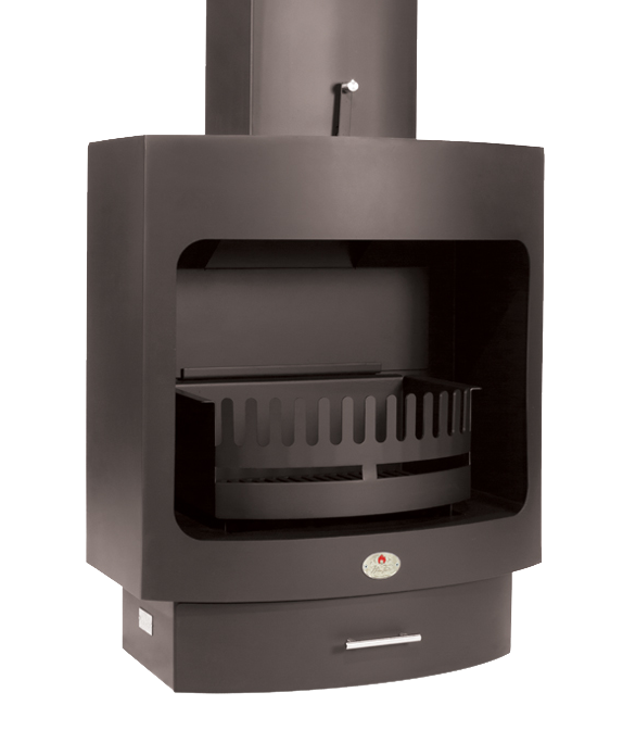 Maluti Unit (no glass) Freestanding fireplace
