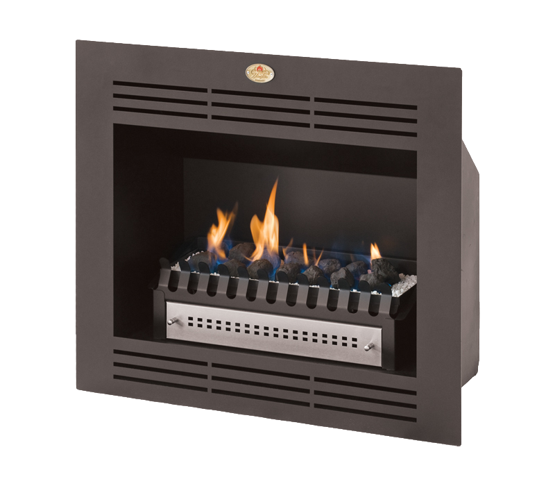 Built-in Firebox Vent free fireplace