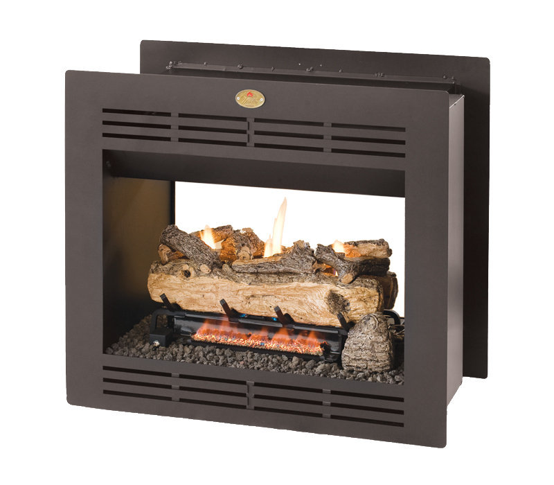 Double sided Maluti Firebox Vent free fireplace